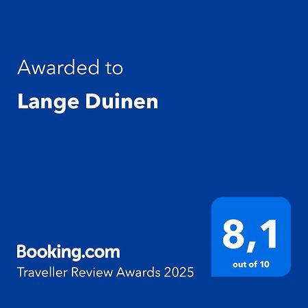 Апартаменты Lange Duinen Холлум Экстерьер фото